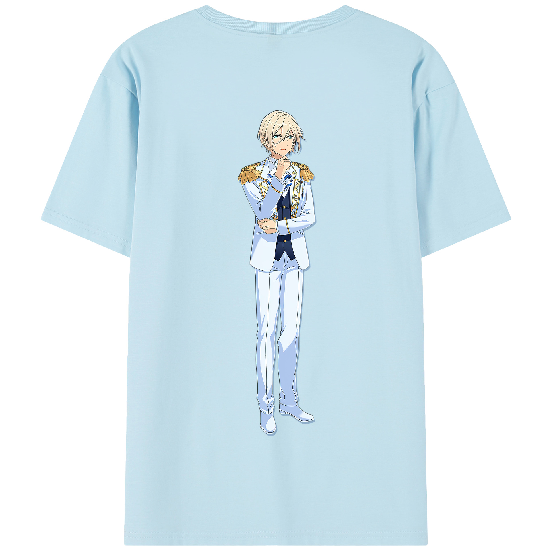 （画像用） あんさんぶるスターズ! Ensemble Stars 綿100％半袖Tシャツ（背面プリント）